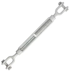 Galvanized Jaw & Jaw Turnbuckle -E-rigging Store five eighths inch x 9 inch jaw jaw turnbuckle
