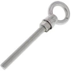 Stainless Shoulder Eye Bolts 33 Stainless Shoulder Eye Bolts -E-rigging Store five eighths inch x six inch stainless shoulder eye bolt