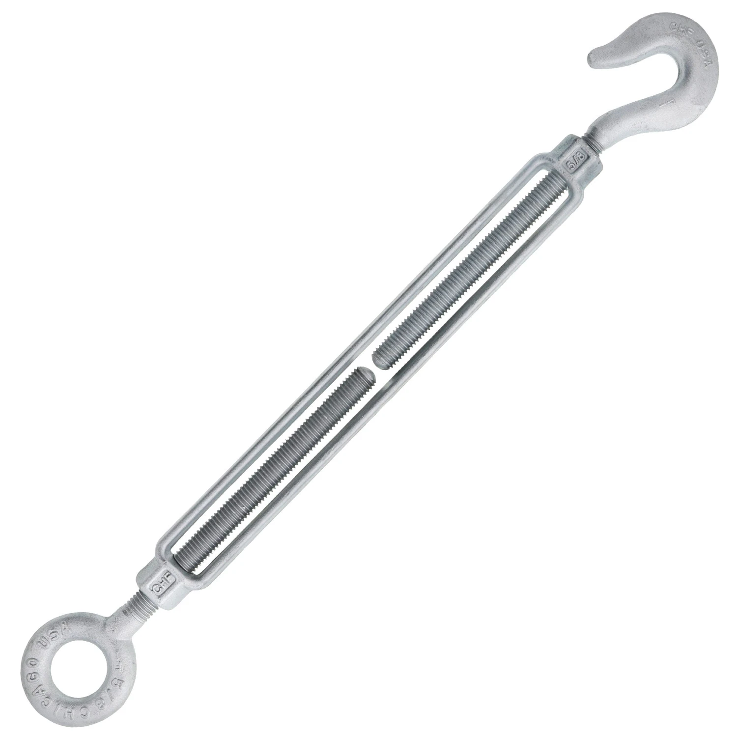 Chicago Hardware Hot Dip Galvanized Hook X Eye Turnbuckles 10 Chicago Hardware Hot Dip Galvanized Hook X Eye Turnbuckles - Image 8