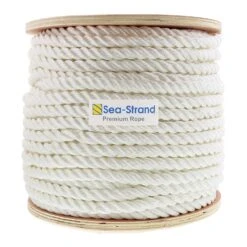 Nylon/Polyester 3-Strand Rope 29 Nylon/Polyester 3-Strand Rope -E-rigging Store five eighths x six hundred foot three strand