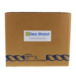 Manila 3-Strand Rope -E-rigging Store five eighths x six hundred manila rope box