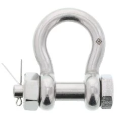 Type 316 Stainless Steel Bolt-Type Anchor Shackle -E-rigging Store five sixteenth inch bolt type anchor shackle