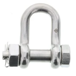 Type 316 Stainless Steel Safety Chain Shackle -E-rigging Store five sixteenth safety chain shackle