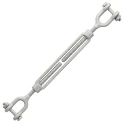 Galvanized Jaw & Jaw Turnbuckle -E-rigging Store five sixteenths inch x 4 half inch jaw jaw turnbuckle 2