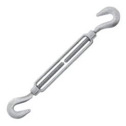 Chicago Hardware Hot Dip Galvanized Hook X Hook Turnbuckles 24 Chicago Hardware Hot Dip Galvanized Hook X Hook Turnbuckles -E-rigging Store five sixteenths inch x four and a half inch chicago hardware hot dip galvanized hook and hook turnbuckle