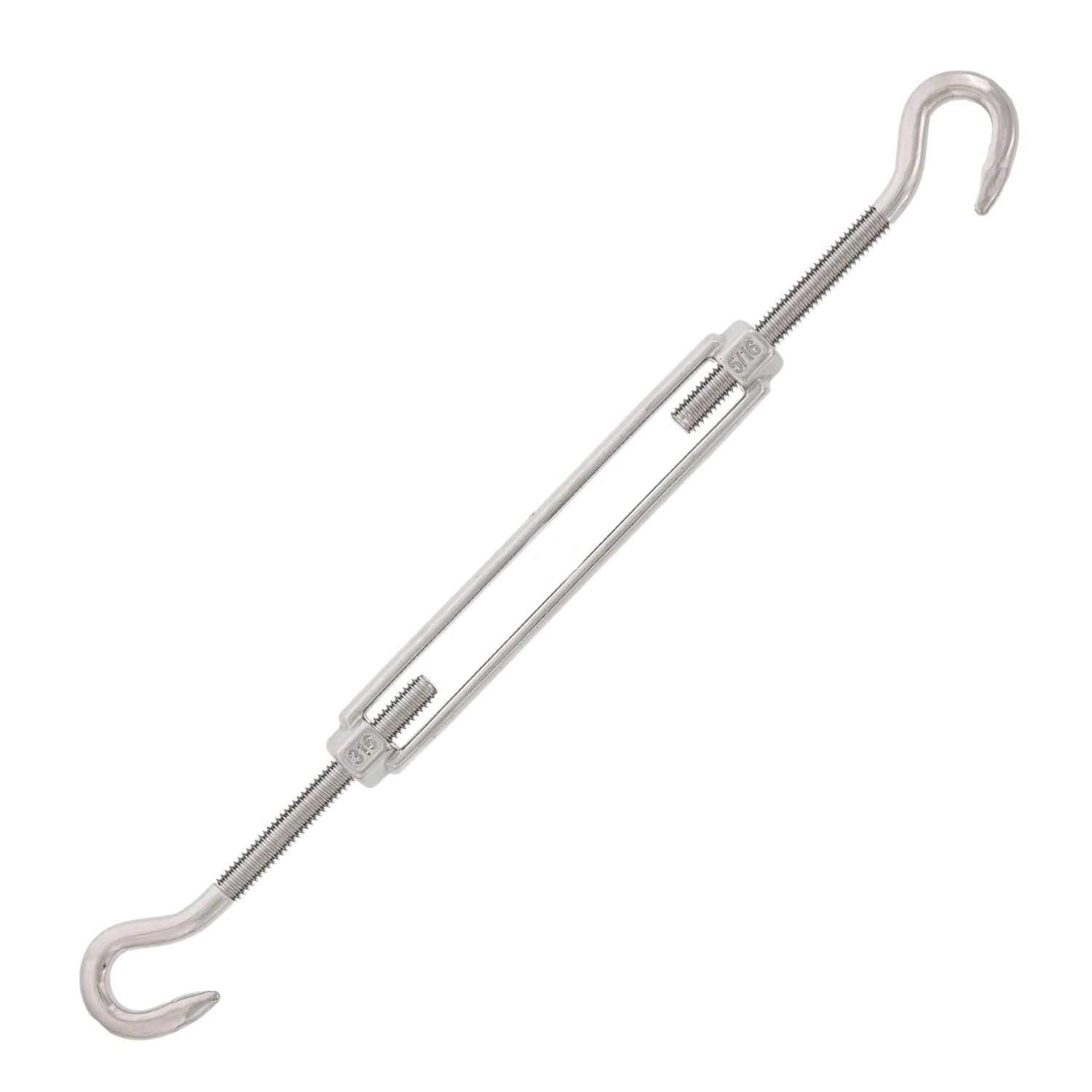 Stainless Steel Hook X Hook Turnbuckle 8 Stainless Steel Hook X Hook Turnbuckle - Image 6