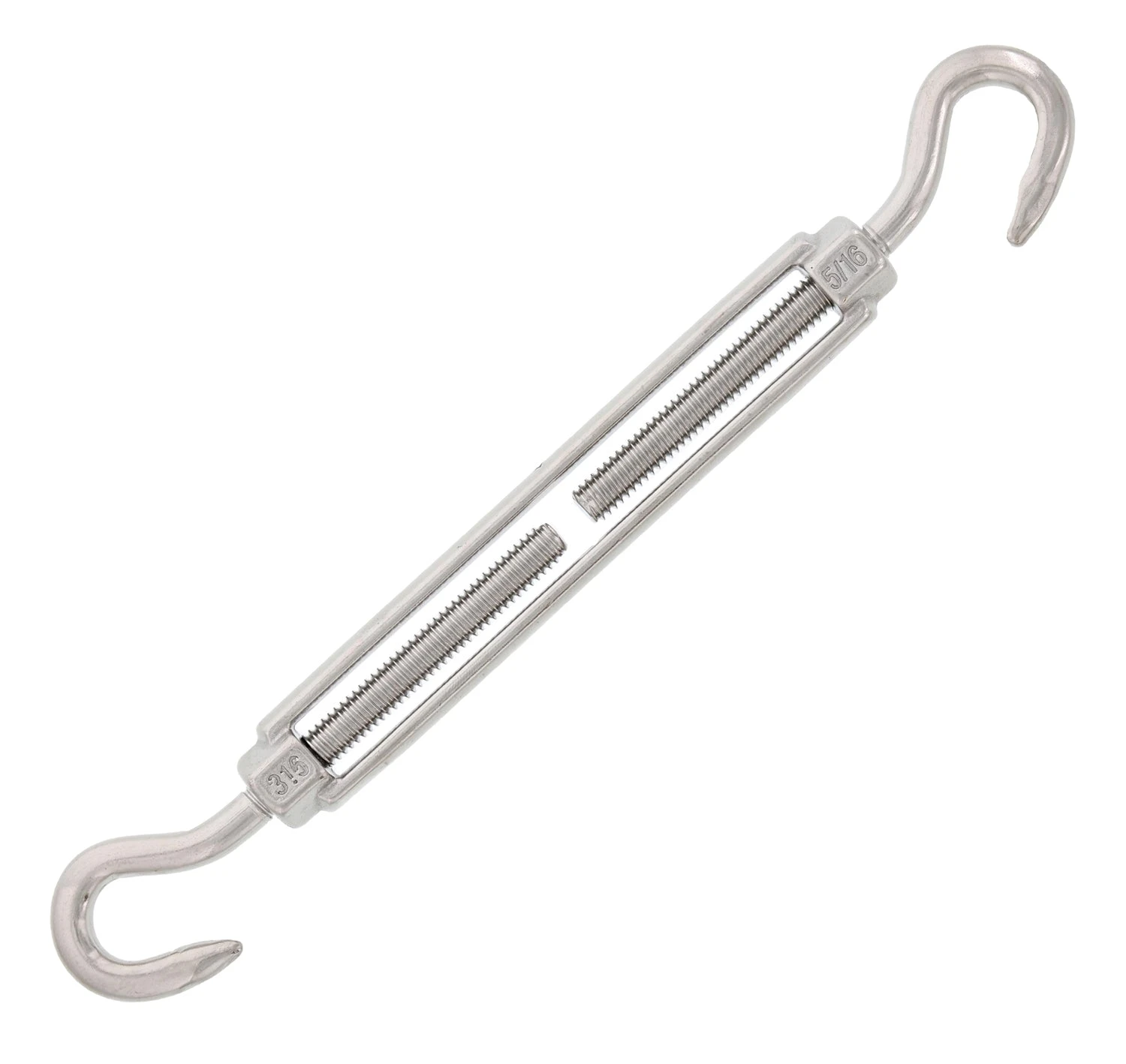 Stainless Steel Hook X Hook Turnbuckle 5 Stainless Steel Hook X Hook Turnbuckle - Image 3