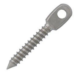 5/16" X 1-1/2" Stainless Steel Eye Tab Lag Screw Bolt With 1/4" Bore
