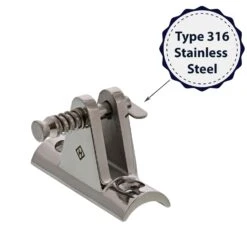 Concave Base Deck Hinges -E-rigging Store haas stainless steel deck hinge 90 degree removable pin concave base material type graphic