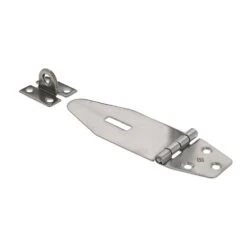 Type 304 Stainless Hinged Hasps -E-rigging Store haas stainless steel hinge hasp style 1238 alternate 1