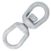 Chicago Hardware Drop Forged Hot Dip Galvanized Eye X Eye Swivels -E-rigging Store half inch Chicago Hardware galvanized eye x eye swivel