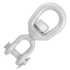 Galvanized Drop Forged Jaw X Eye Swivels