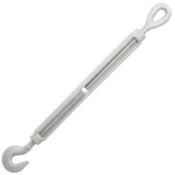 Galvanized Hook & Eye Turnbuckle 27 Galvanized Hook & Eye Turnbuckle -E-rigging Store half inch X 12 inch Hook Eye Turnbuckle