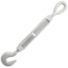Galvanized Hook & Eye Turnbuckle -E-rigging Store half inch X 6 inch Hook Eye Turnbuckle