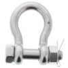 Type 316 Stainless Steel Bolt-Type Anchor Shackle -E-rigging Store half inch bolt type anchor shackle
