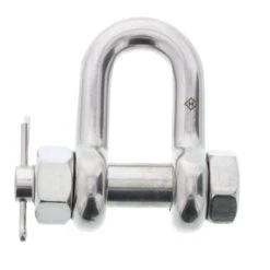 Type 316 Stainless Steel Safety Chain Shackle -E-rigging Store half inch safety chain shackle