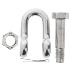 Type 316 Stainless Steel Safety Chain Shackle -E-rigging Store half inch safety chain shackle alt
