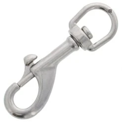 Type 316 Stainless Swivel Eye Snaps -E-rigging Store half inch stainless steel snap swivel eye