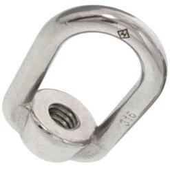 Stainless U.S. Type Eye Nuts 9 Stainless U.S. Type Eye Nuts -E-rigging Store half inch stainless steel us type eye nut