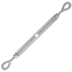Galvanized Eye & Eye Turnbuckle -E-rigging Store half inch x 12 inch eye eye turnbuckle