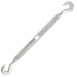 Galvanized Hook & Hook Turnbuckle 27 Galvanized Hook & Hook Turnbuckle -E-rigging Store half inch x 12 inch hook hook turnbuckle
