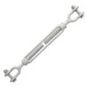 Galvanized Jaw & Jaw Turnbuckle -E-rigging Store half inch x 6 inch jaw jaw turnbuckle