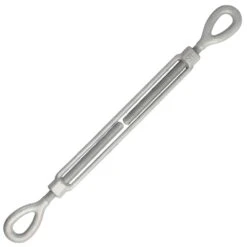 Galvanized Eye & Eye Turnbuckle -E-rigging Store half inch x 9 inch eye eye turnbuckle