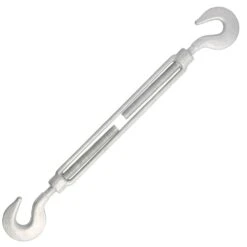 Galvanized Hook & Hook Turnbuckle 26 Galvanized Hook & Hook Turnbuckle -E-rigging Store half inch x 9 inch hook hook turnbuckle