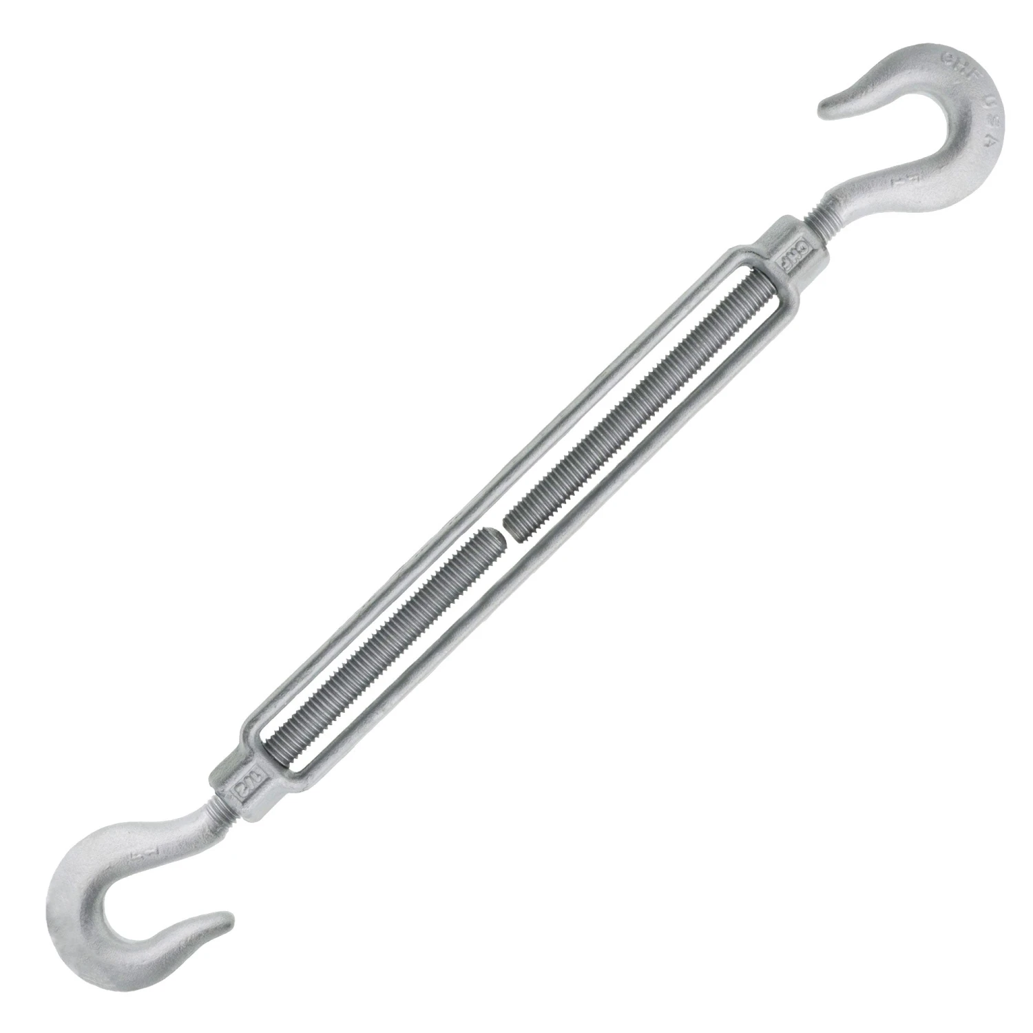 Chicago Hardware Hot Dip Galvanized Hook X Hook Turnbuckles 8 Chicago Hardware Hot Dip Galvanized Hook X Hook Turnbuckles - Image 6