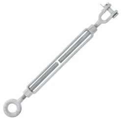 Chicago Hardware Hot Dip Galvanized Jaw X Eye Turnbuckles -E-rigging Store half inch x nine inch galvanized chicago jaw and eye turnbuckle