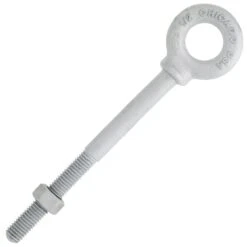 Chicago Hardware Drop Forged Hot Dip Galvanized Shoulder Eye Bolts -E-rigging Store half inch x six inch chicago galvanized shoulder eyebolt