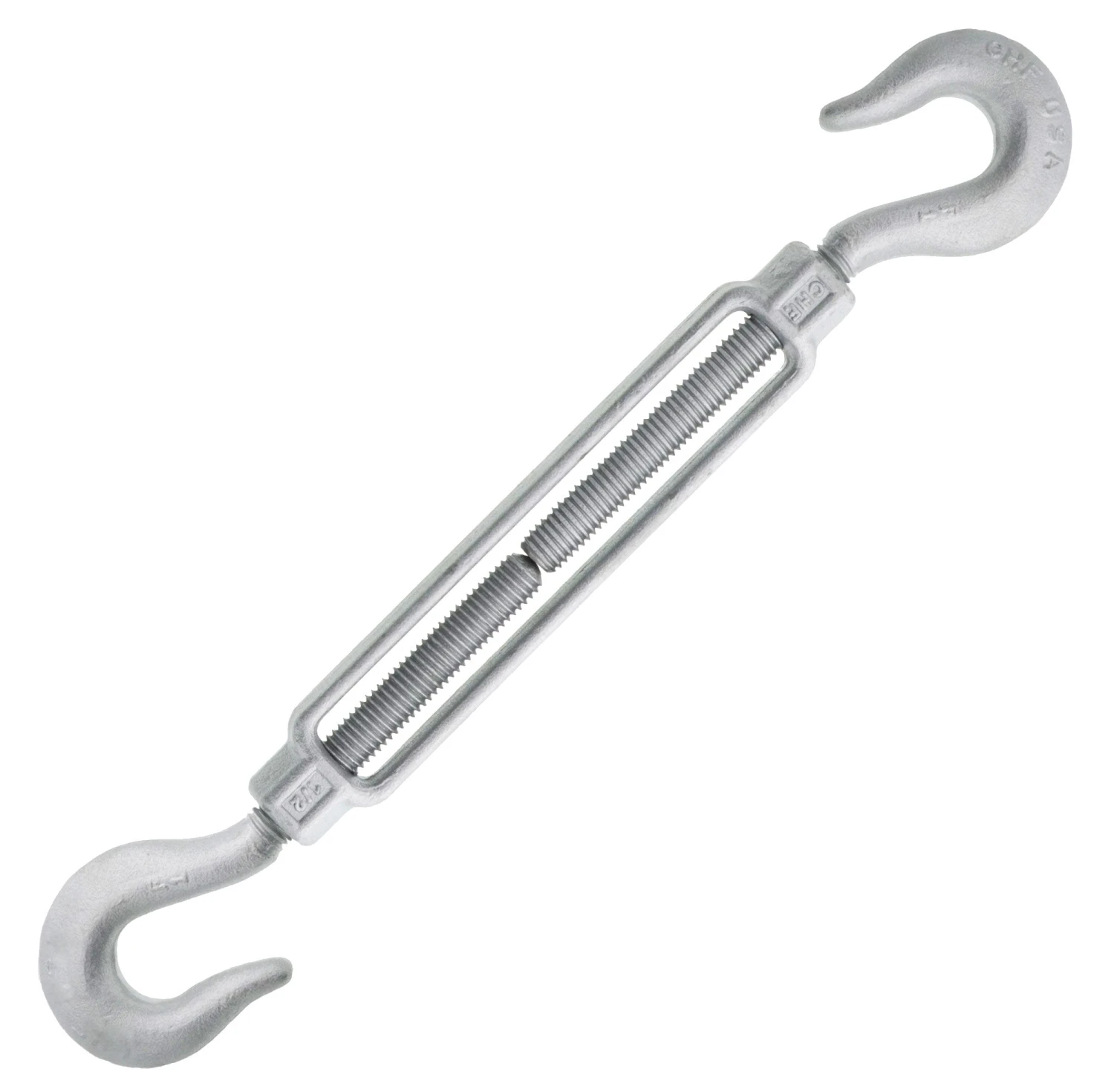 Chicago Hardware Hot Dip Galvanized Hook X Hook Turnbuckles 7 Chicago Hardware Hot Dip Galvanized Hook X Hook Turnbuckles - Image 5