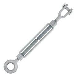 Chicago Hardware Hot Dip Galvanized Jaw X Eye Turnbuckles -E-rigging Store half inch x six inch galvanized chicago jaw and eye turnbuckle