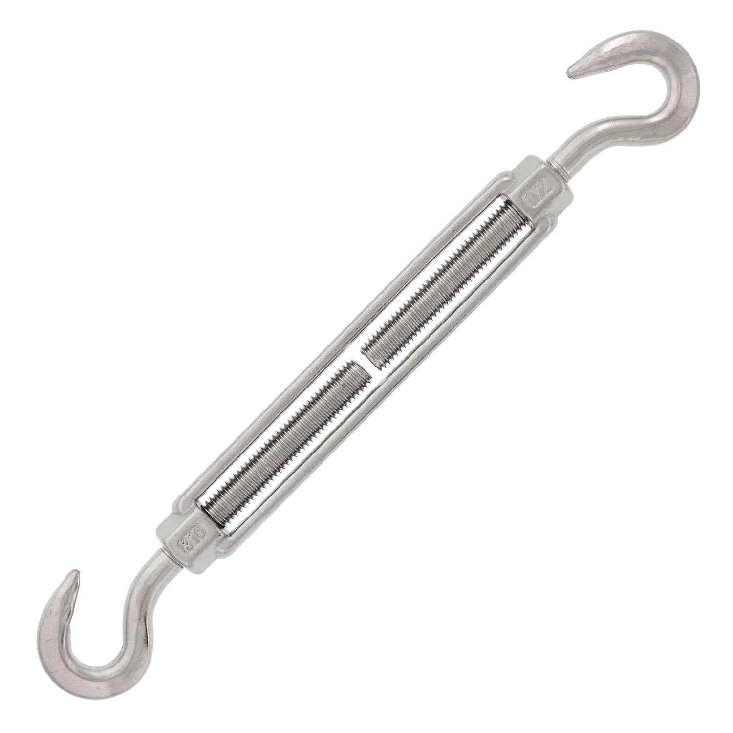 Stainless Steel Hook X Hook Turnbuckle 6 Stainless Steel Hook X Hook Turnbuckle - Image 4