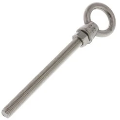 Stainless Shoulder Eye Bolts 32 Stainless Shoulder Eye Bolts -E-rigging Store half inch x six inch stainless shoulder eye bolt