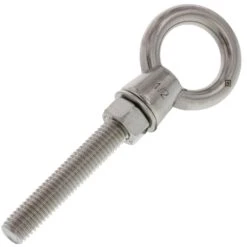Stainless Shoulder Eye Bolts 31 Stainless Shoulder Eye Bolts -E-rigging Store half inch x three and three sixteenths inch stainless shoulder eye bolt