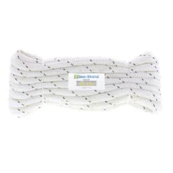 Double Braided Polyester Dock Line Rope -E-rigging Store half inch x twenty five foot dock line