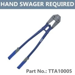 Stainless Steel Hand Swage Jaw Turnbuckle -E-rigging Store hand swager required graphic