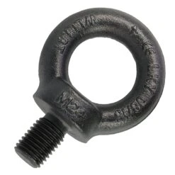 M24 X 36.3mm Shank, Metric Machinery Eye Bolt, Self Colored