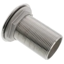 Thru Hull Threaded Fittings 25 Thru Hull Threaded Fittings -E-rigging Store one and a half inch stainless steel thru hull fitting threads