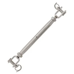 Stainless Pipe Style Jaw X Jaw Turnbuckles -E-rigging Store one fourth stainless steel turnbuckle pipe jaw x jaw main