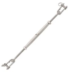 Stainless Pipe Style Toggle Turnbuckles -E-rigging Store one fourth stainless steel turnbuckle pipe toggle alt