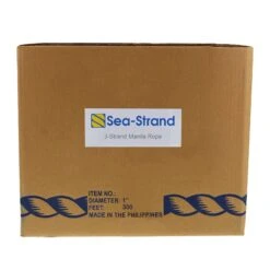 Manila 3-Strand Rope -E-rigging Store one inch x three hundred manila rope box