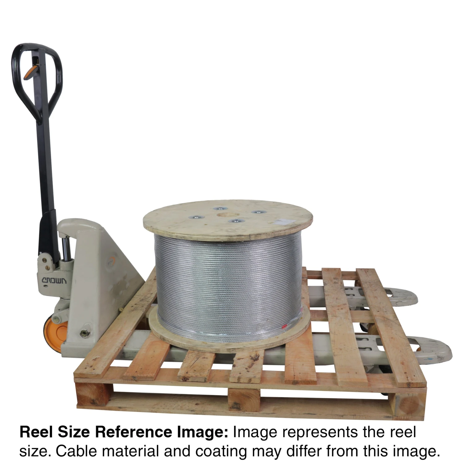 6x26 Bright Steel Wire Rope, 5000 Ft Reels 6 6x26 Bright Steel Wire Rope, 5000 Ft Reels - Image 4