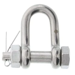 Type 316 Stainless Steel Safety Chain Shackle -E-rigging Store quarter inch safety chain shackle