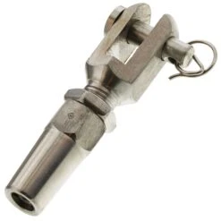Stainless Steel Swageless Jaw -E-rigging Store quarter inch stainless steel swageless jaw