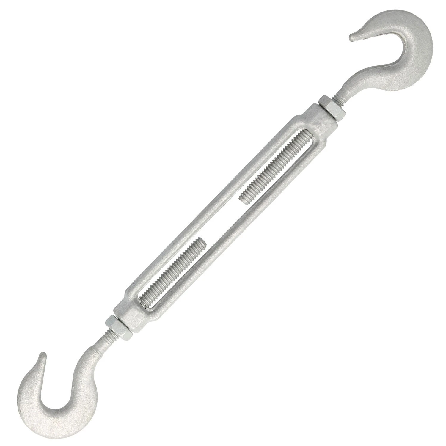 Galvanized Hook & Hook Turnbuckle 4 Galvanized Hook & Hook Turnbuckle - Image 2