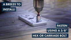 Ropeze Flip Up Folding Cleat -E-rigging Store ropeze flip up cleat easy to install