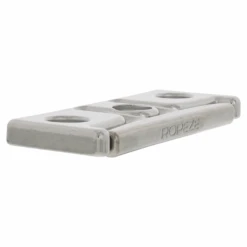 Ropeze Flip Up Folding Cleat -E-rigging Store ropeze stainless folding cleat closed isometric