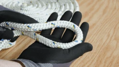 Double Braided Polyester Dock Line Rope -E-rigging Store sea strand double braid polyester dock line coil